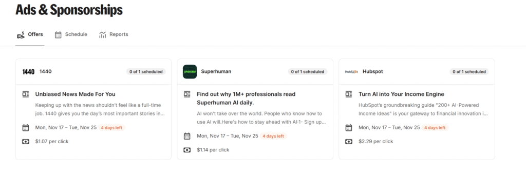 kit ads offers example